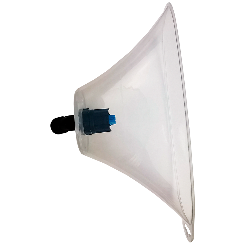 Osłona herbicydowa do kwasu z dyszą do opryskiwaczy ręcznych, plecakowych i akumulatorowych