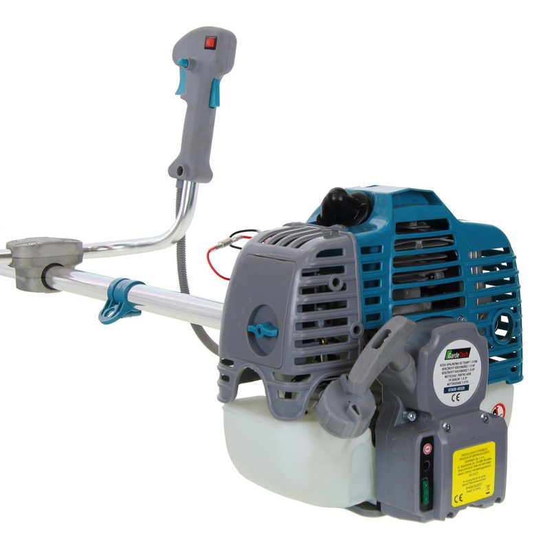 Kosa spalinowa GardeTech GTAOK-49320 1,9KM podkaszarka spalinowa wyposażona w elektryczny rozrusznik idealna do wysokiej trawy a także cięcia krzewów i zarośli