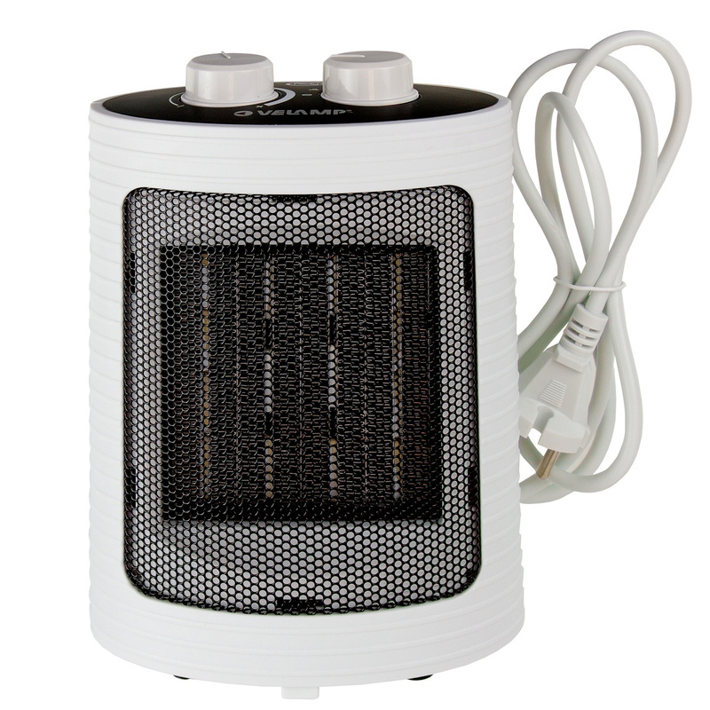 Grzejnik Velamp PR152 1500W elektryczny termowentylator w technologii ceramicznej o niskim zużyciu energii idealny do sypialni biura jako tymczasowe ogrzewanie