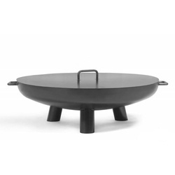 Palenisko ogrodowe Korono KOR301 plus KOR650 60cm z pokrywą idealne palenisko do ogrodu pozwoli na bezpieczne użytkowanie ogniska