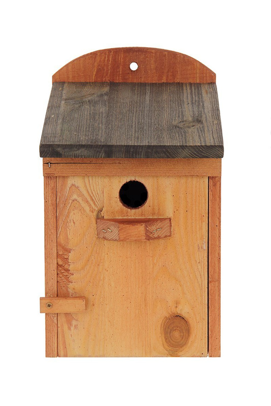 Budka lęgowa Drew-Handel BL10P/D Palisander karmnik dla ptaków wykonany z drewna iglastego odpornego na warunki atmosferyczne