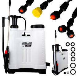 Opryskiwacz plecakowy GardeTech 11204PRO 20L kompresyjny opryskiwacz z lancą teleskopową