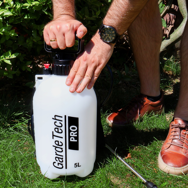 Opryskiwacz ciśnieniowy GardeTech 11205PRO 5L ręczny opryskiwacz z lancą 91 cm