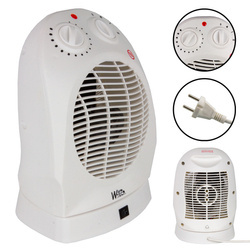 Termowentylator Warm Tech RSO20001 1000/2000W niewielkich rozmiarów urządzenie dogrzewające pomieszczenia