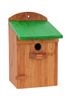 Budka lęgowa Drew-Handel BL10Z/D Zielony karmnik dla ptaków wykonany z drewna iglastego odpornego na warunki atmosferyczne