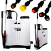Opryskiwacz plecakowy GardeTech 11162PRO 16L kompresyjny opryskiwacz z lancą teleskopową