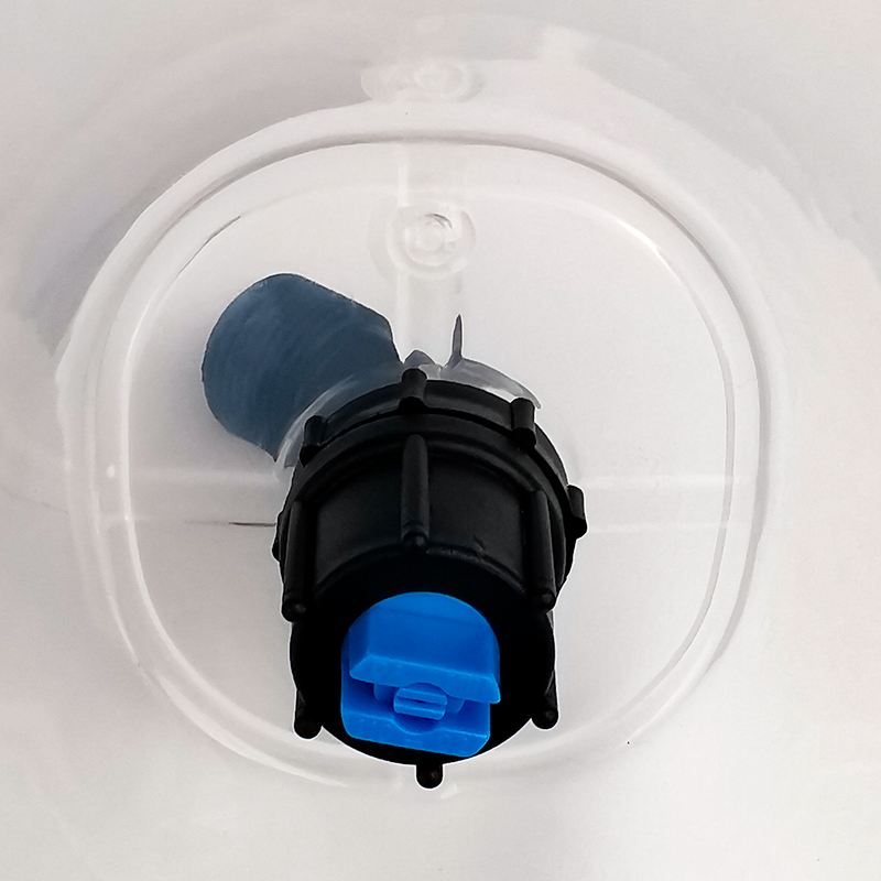 Osłona herbicydowa do kwasu z dyszą do opryskiwaczy ręcznych, plecakowych i akumulatorowych