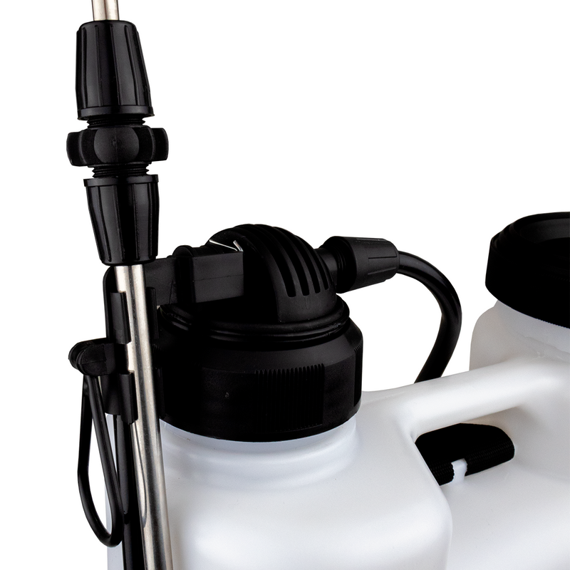 Opryskiwacz plecakowy GardeTech 11162PRO 16L kompresyjny opryskiwacz z lancą teleskopową