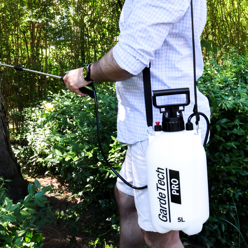 Opryskiwacz ciśnieniowy GardeTech 11205PRO 5L ręczny opryskiwacz z lancą 91 cm