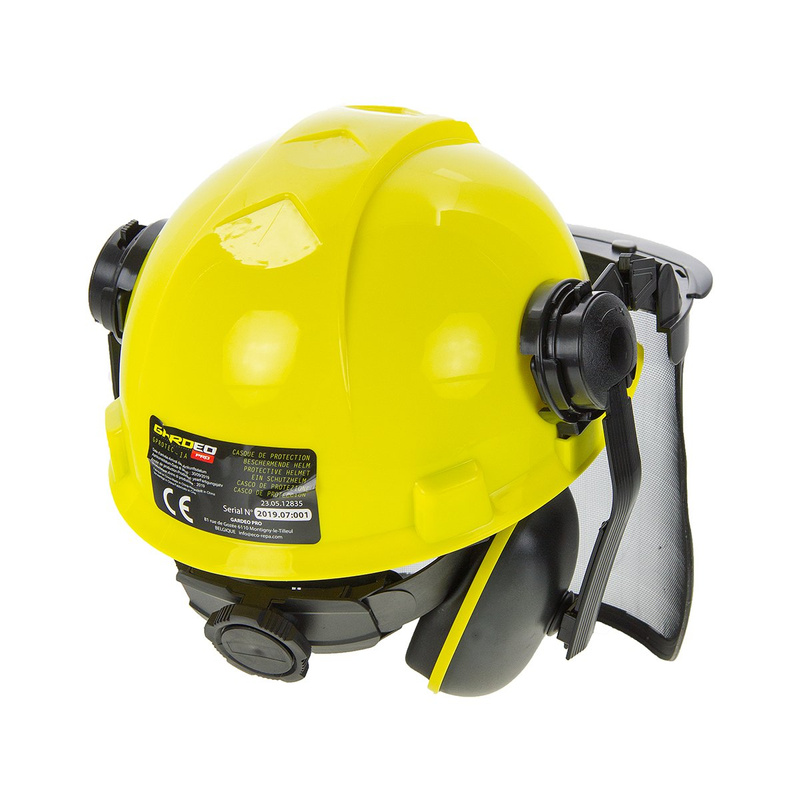 Kask ochronny GardeTech GPROTECT-1A do ochrony głowy i twarzy