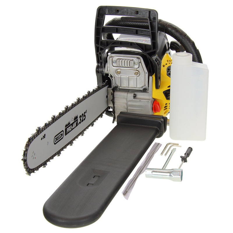 Piła spalinowa GardeoPro GPTRT5245BMC-18FR 2,1kW 50cm3 łańcuchowa pilarka z systemem antywibracyjnym i automatycznym smarowaniem 5 lat gwarancji