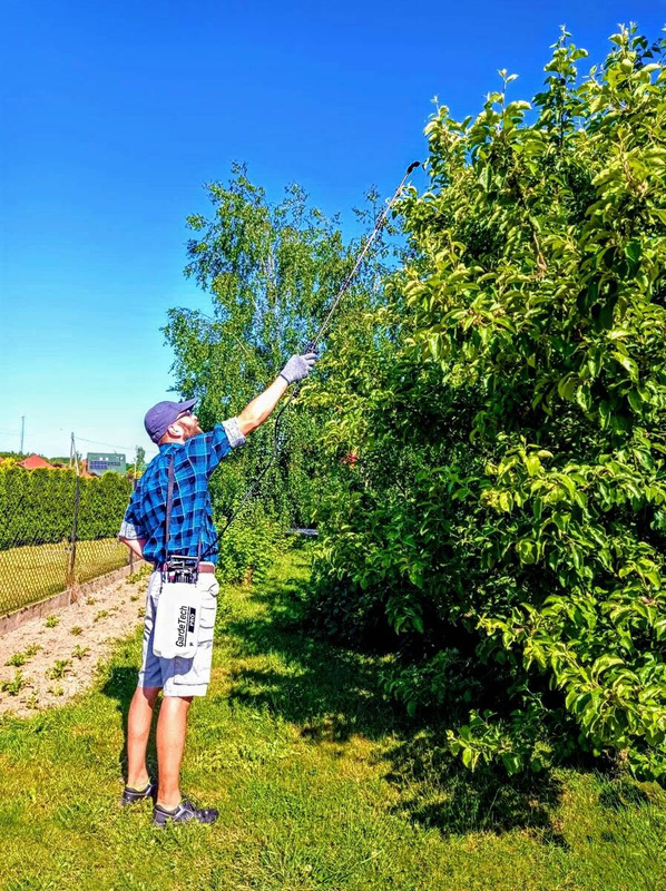 Opryskiwacz ciśnieniowy GardeTech 11205PRO 5L ręczny opryskiwacz z lancą 166cm