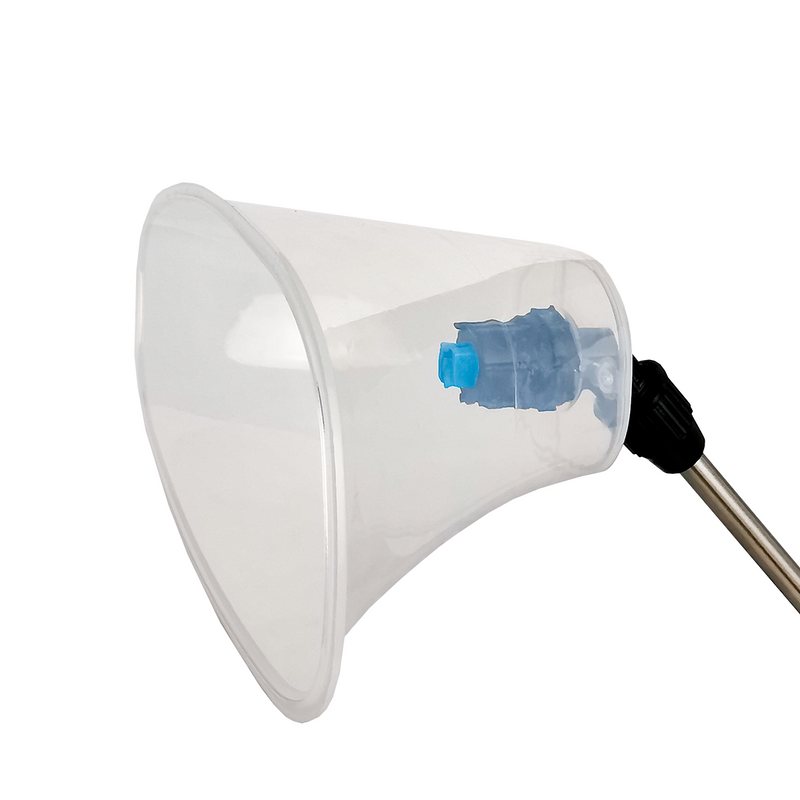 Osłona herbicydowa do kwasu z dyszą do opryskiwaczy ręcznych, plecakowych i akumulatorowych