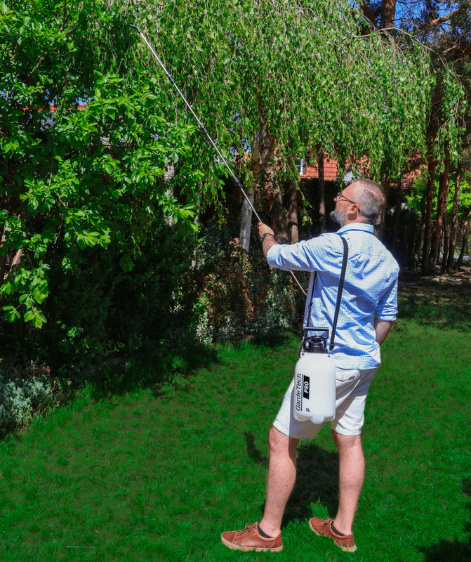 Opryskiwacz ciśnieniowy GardeTech 11205PRO 5L ręczny opryskiwacz z lancą 166cm