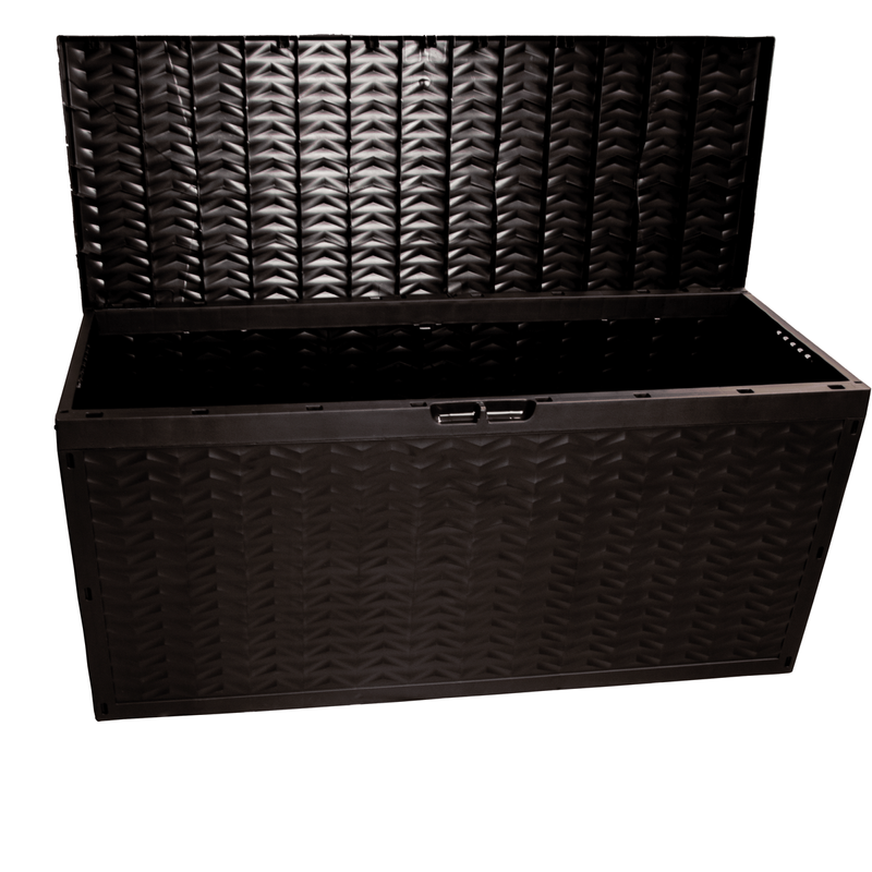 Skrzynia ogrodowa ProGarden Y54400840 320L funkcjonalny schowek sprawdzi się w ogrodzie na balkonie tarasie czy działce