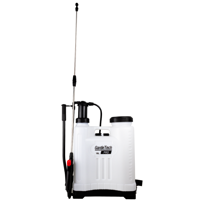 Opryskiwacz plecakowy GardeTech 11162PRO 16L kompresyjny opryskiwacz z lancą teleskopową