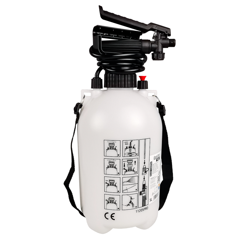Opryskiwacz ciśnieniowy GardeTech 11205PRO 5L ręczny opryskiwacz z lancą 166cm