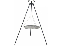 Grill na trójnogu Korono 180/105 180cm/50cm z rusztem ze stali nierdzewnej