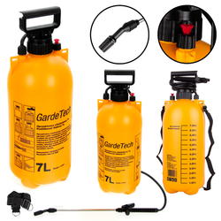 Opryskiwacz ciśnieniowy GardeTech 11207 7L ręczny poręczny lekki i wydajny opryskiwacz ciśnieniowy z lanca