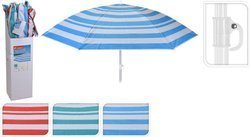 Parasol plażowy ProGarden DV8700510C 180cm niebieski doskonale chroni przed słońcem i deszczem
