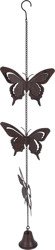 Zawieszka ozdobna motylki i dzwonek
