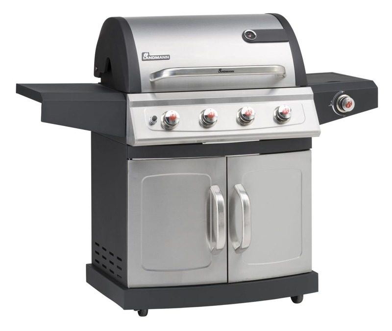 Grill gazowy MITON PTS 4.1 BLACK (ca. 17,0 kW)