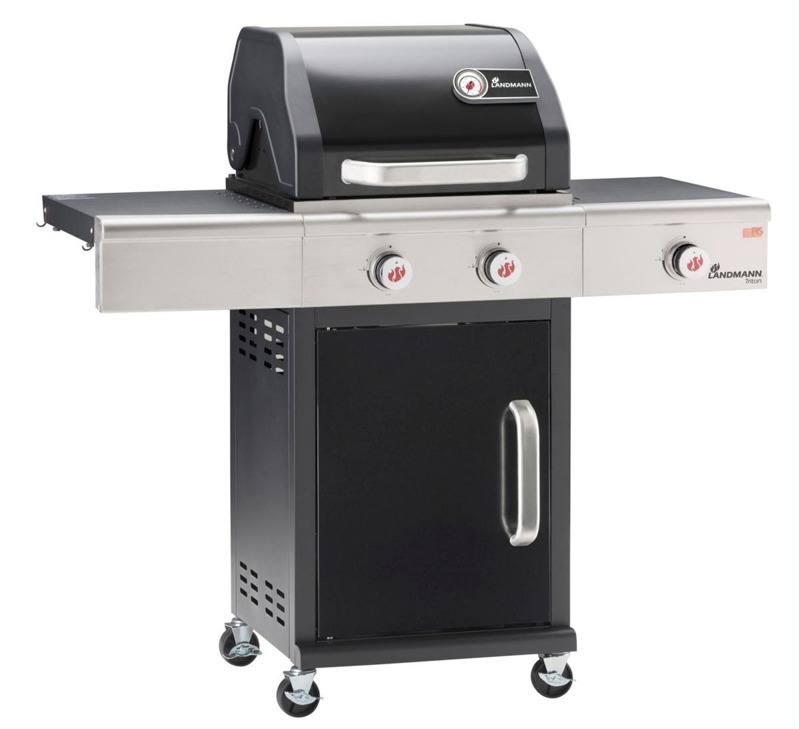 Grill gazowy TRITON PTS 2.1 czarny (10,0 kW)