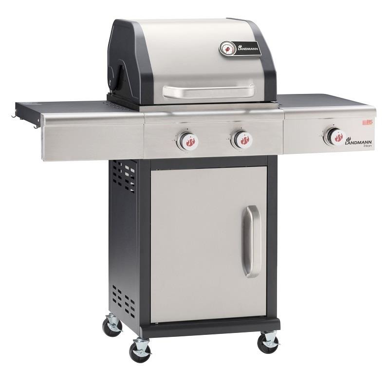 Grill gazowy TRITON PTS 2.1 srebrny (10,0 kW)