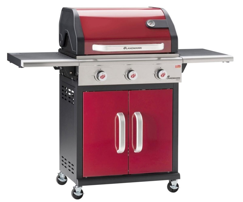 Grill gazowy TRITON PTS 3.0 bordo (10,5 kW)