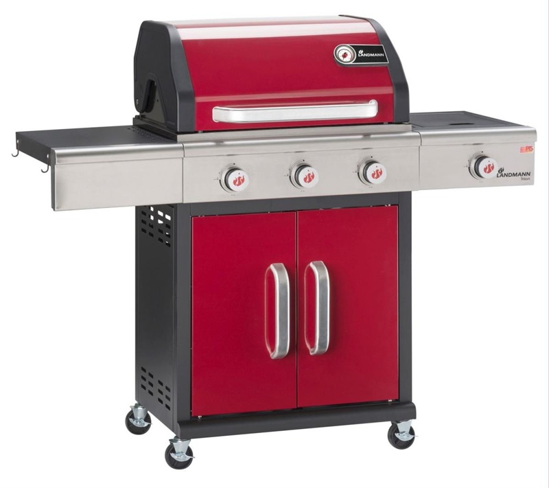 Grill gazowy TRITON PTS 3.1 bordo (13,5 kW)