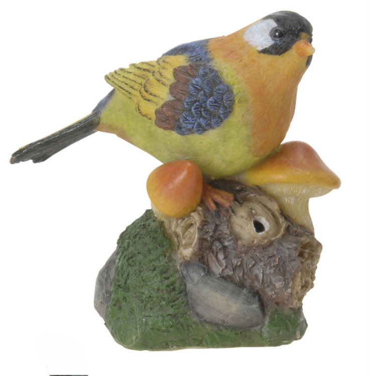 Ptak figurka kamienna z dźwiękiem Wzór II