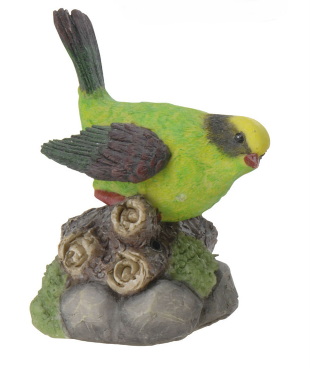 Ptak figurka kamienna z dźwiękiem Wzór IV