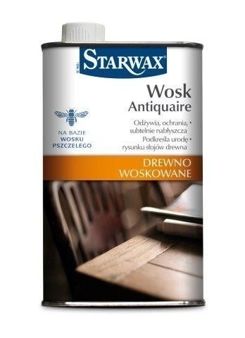 Wosk płynny dąb średni STARWAX 43097 0.5L wosk do pielęgnacji mebli boazerii parkietów